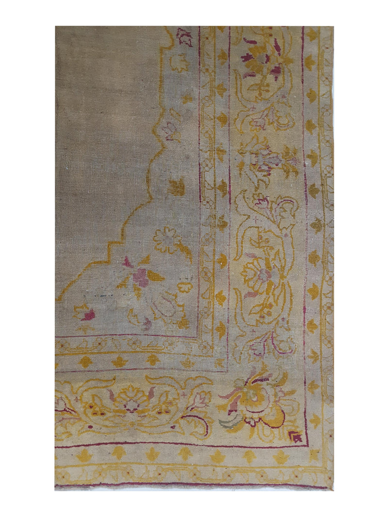 Fasa Antique Agra 3472 Gold Ivory Traditional Antique Rug