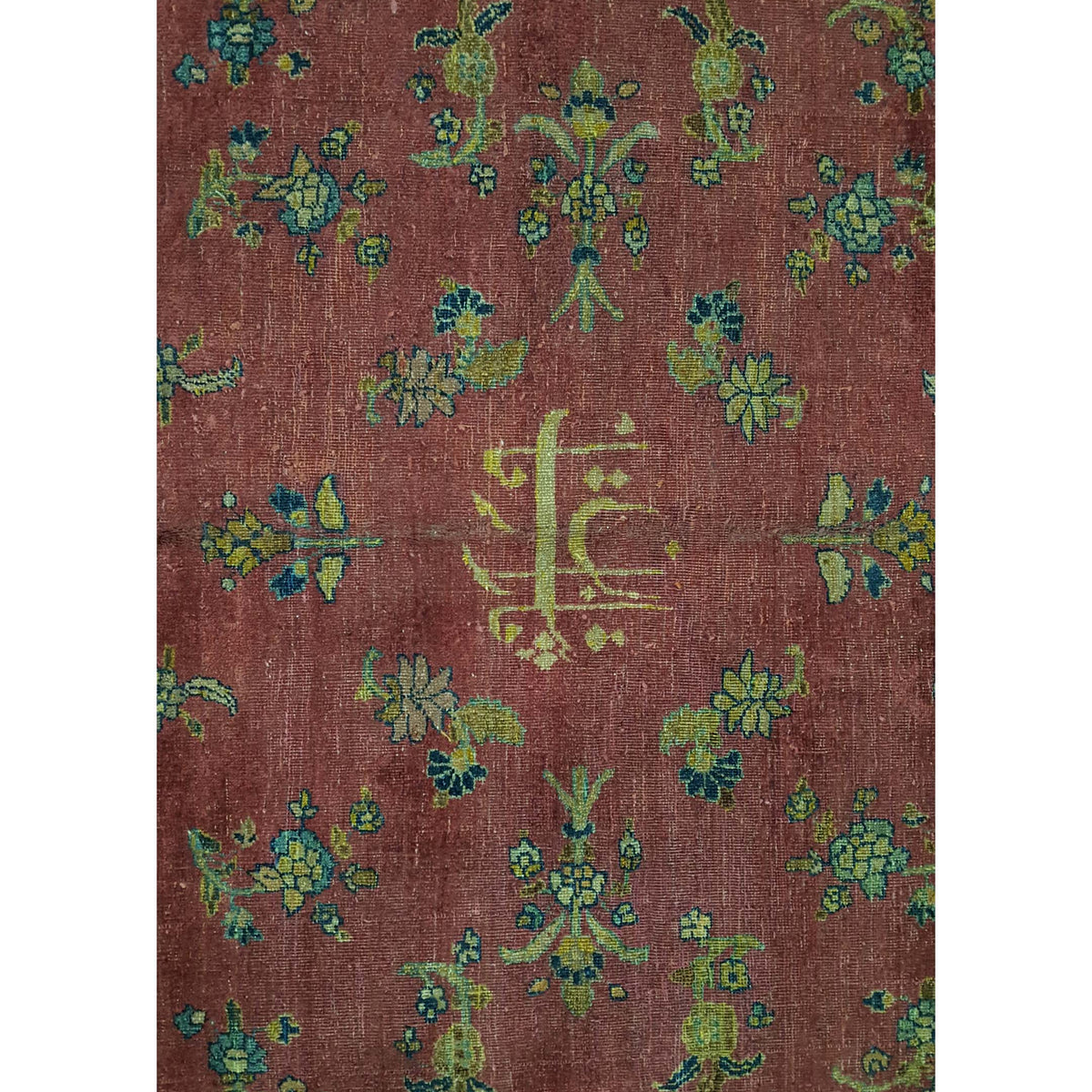 Fasa Antique Kazan 3553 Rust Ivory Traditional Antique Rug
