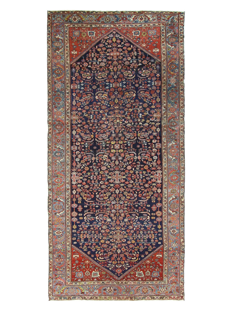 Fasa Antique Malayer  Indigo Rust Traditional