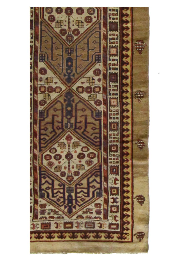 Fasa Antique Serab 3775 Cream Camel Traditional Antique Rug