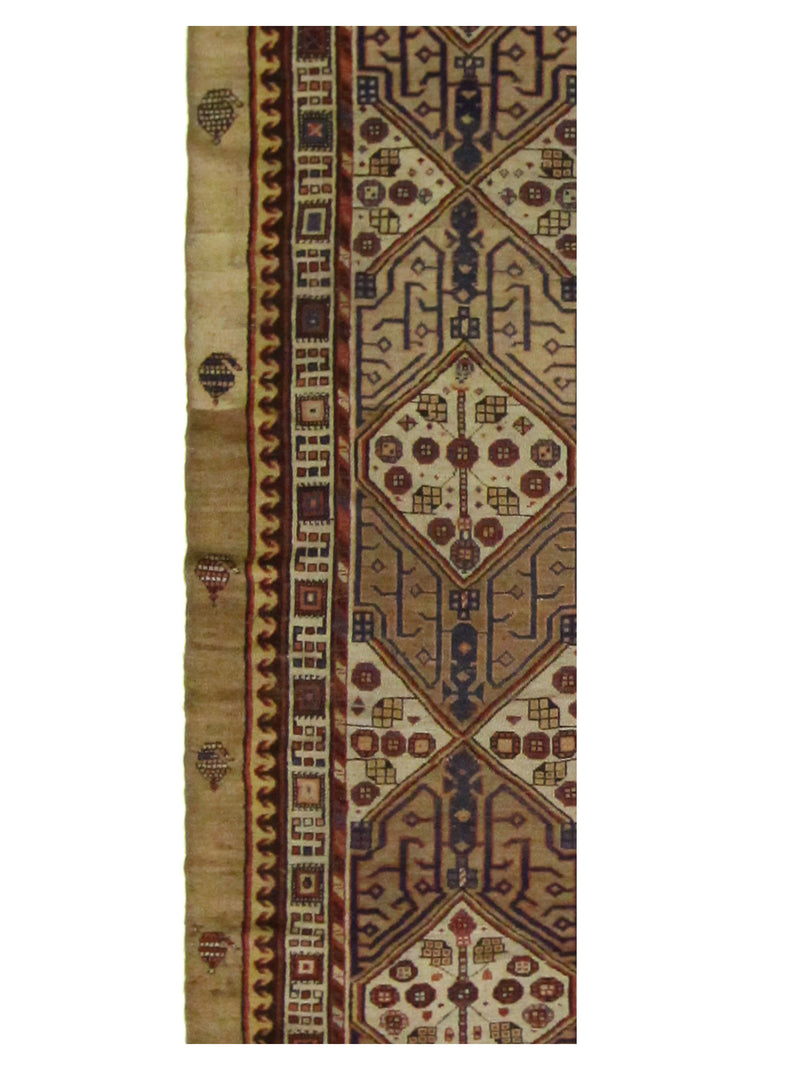 Fasa Antique Serab 3775 Cream Camel Traditional Antique Rug