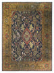 Fasa Antique Arts & Craft  Indigo Green Traditional