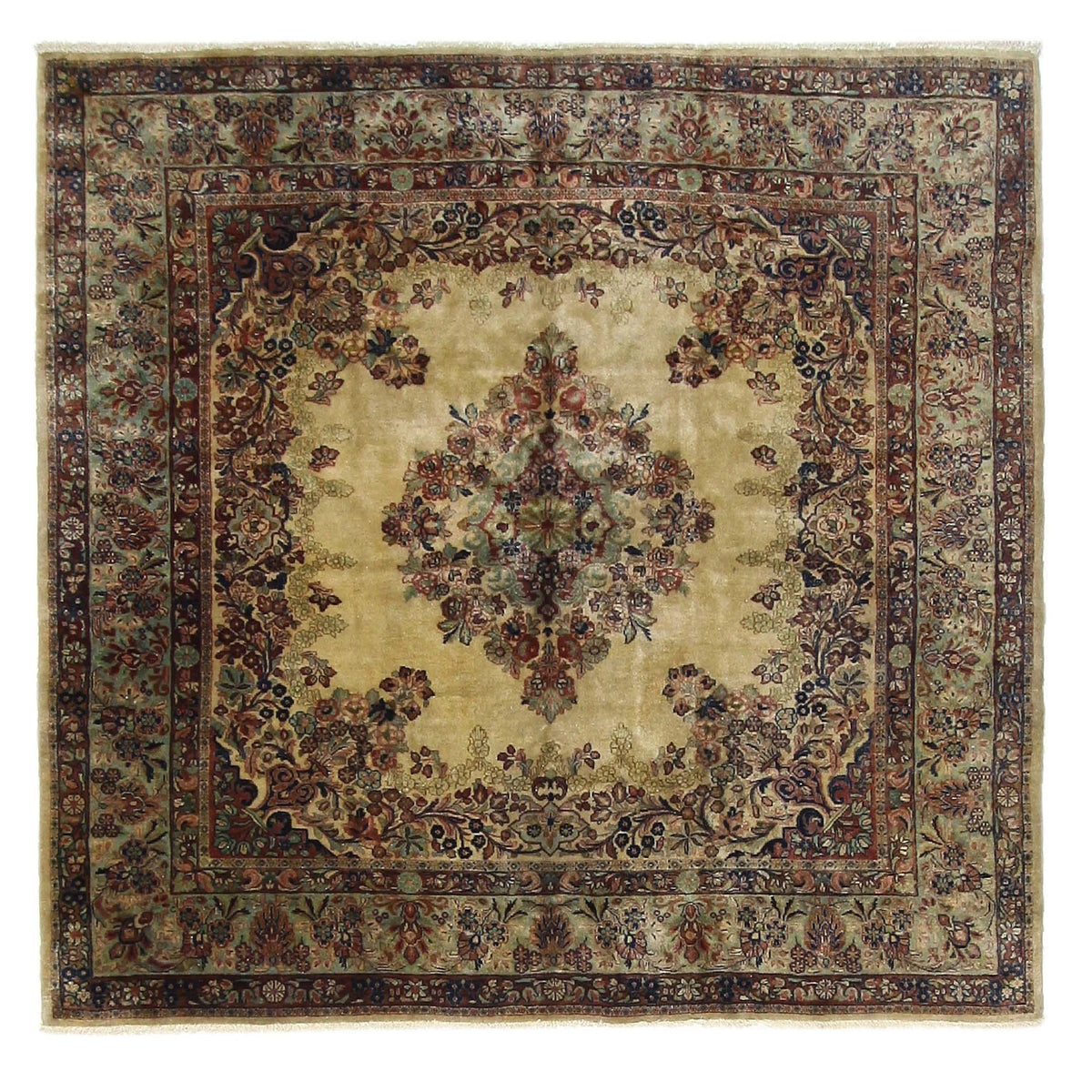 Pacific Sarouk  Beige Brown Traditional
