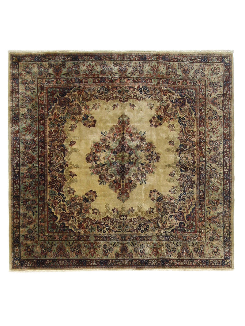 Pacific Sarouk  Beige Brown Traditional