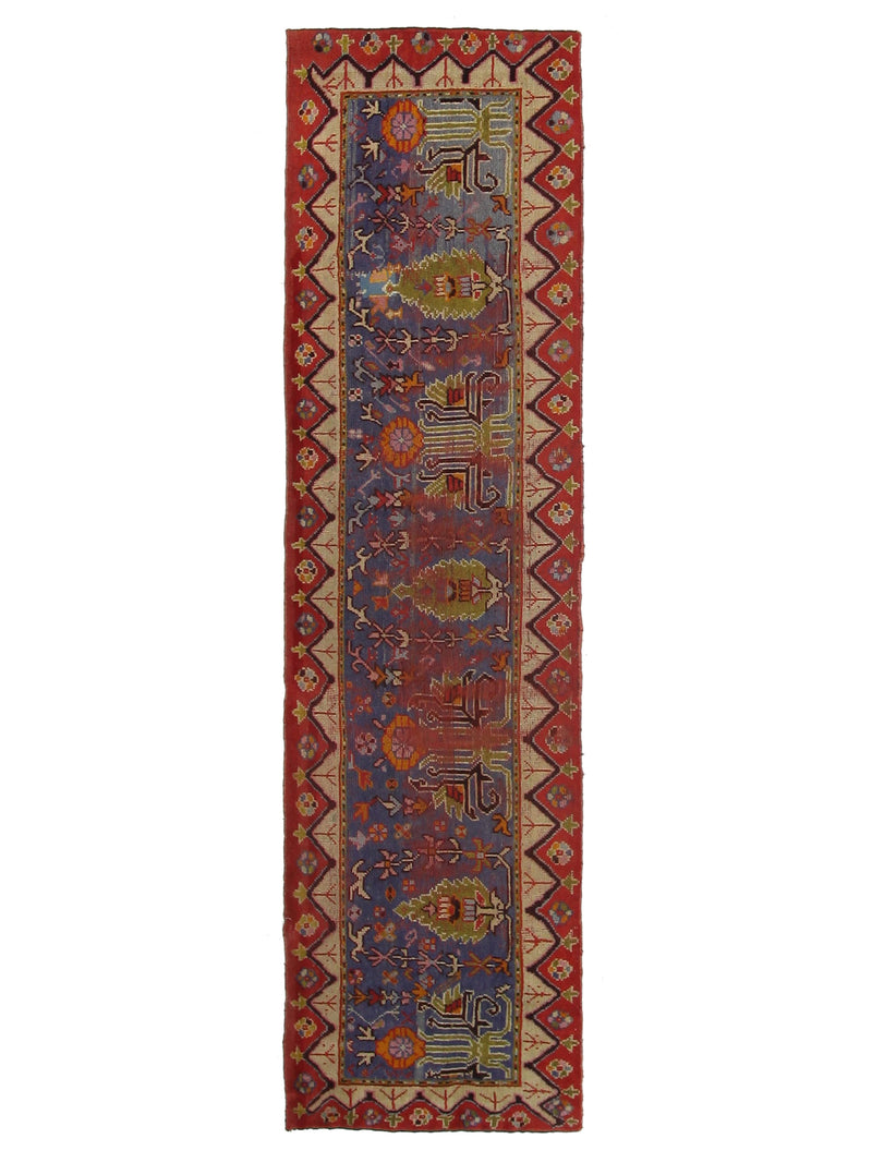 Fasa Antique Ushak  Purple Rust Traditional