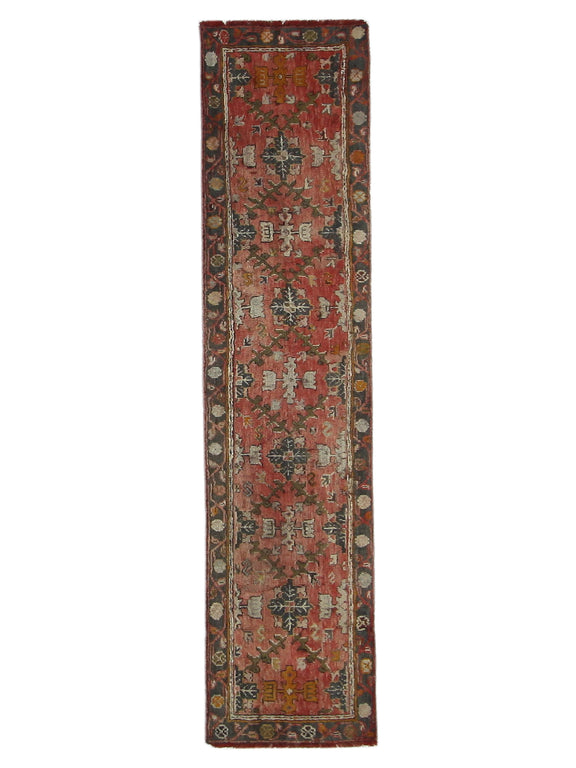 Fasa Antique Ushak  Coral Grey Traditional