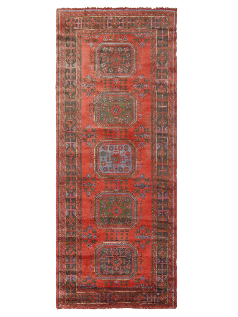 Fasa Antique Ushak  Orange Orange Traditional