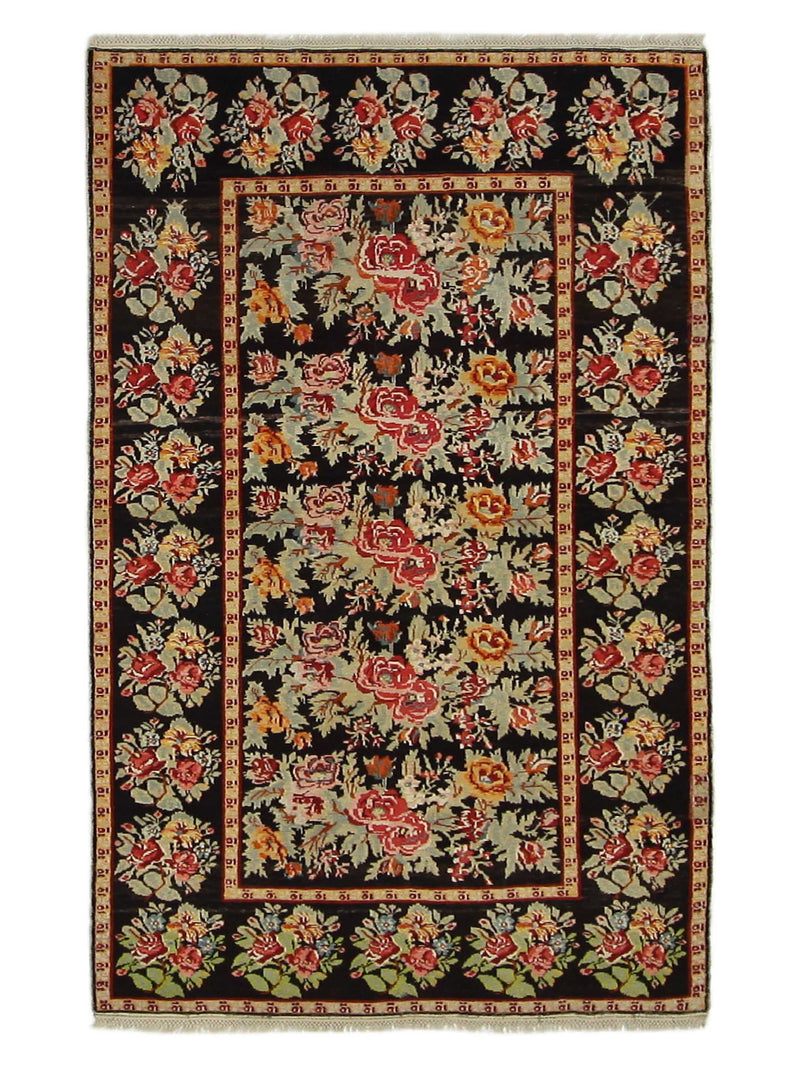 Fasa Antique Karabagh  Black Black Traditional