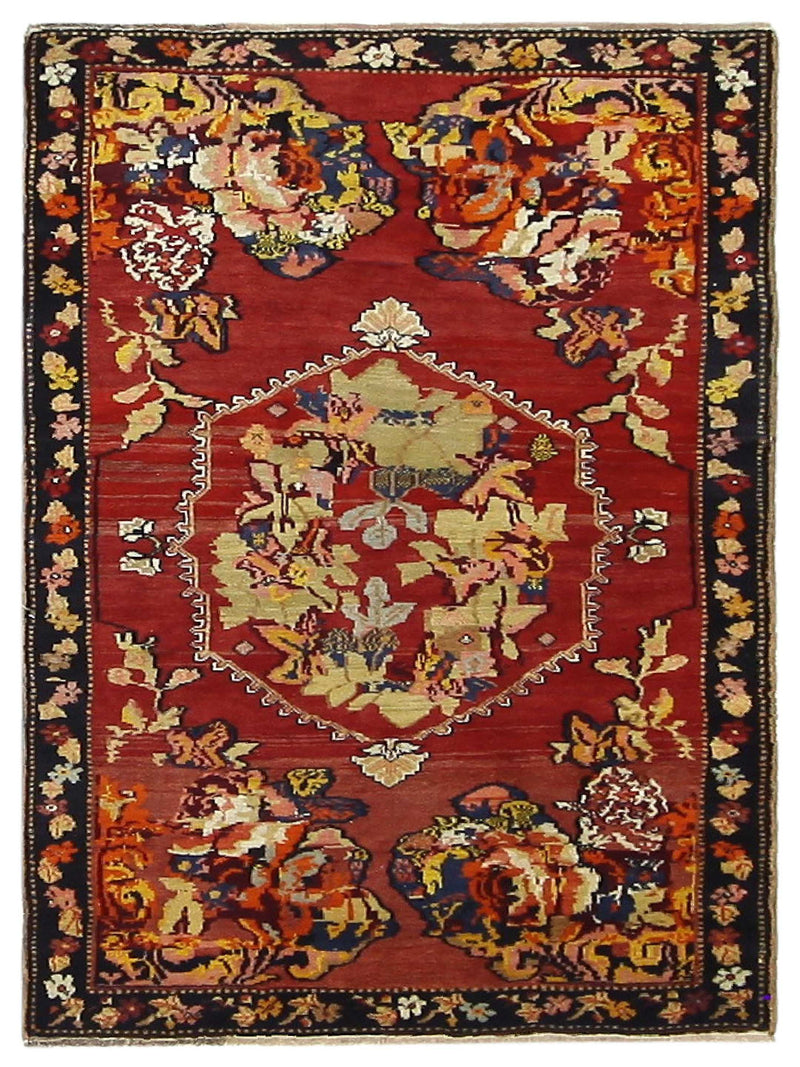 Fasa Antique Karabagh  Rust Navy Traditional