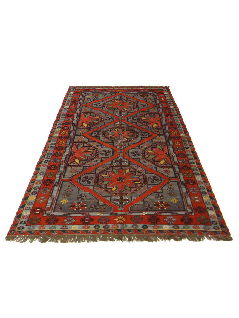 Fasa Summak 4149 Rust Rust Traditional Semi Antique Rug