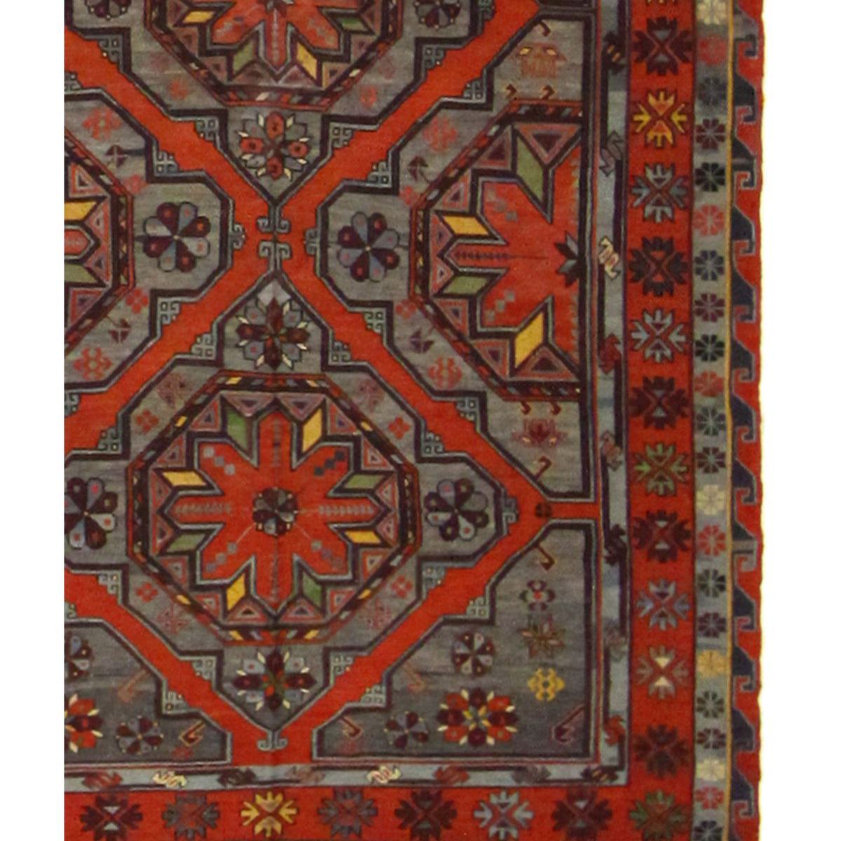 Fasa Summak 4149 Rust Rust Traditional Semi Antique Rug