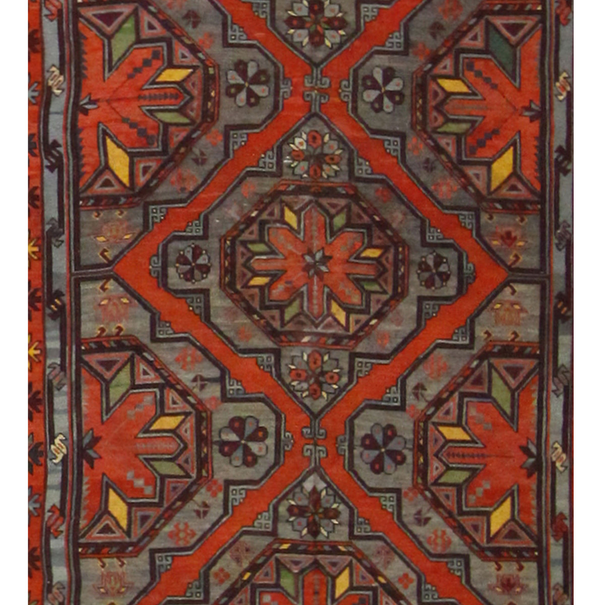 Fasa Summak 4149 Rust Rust Traditional Semi Antique Rug