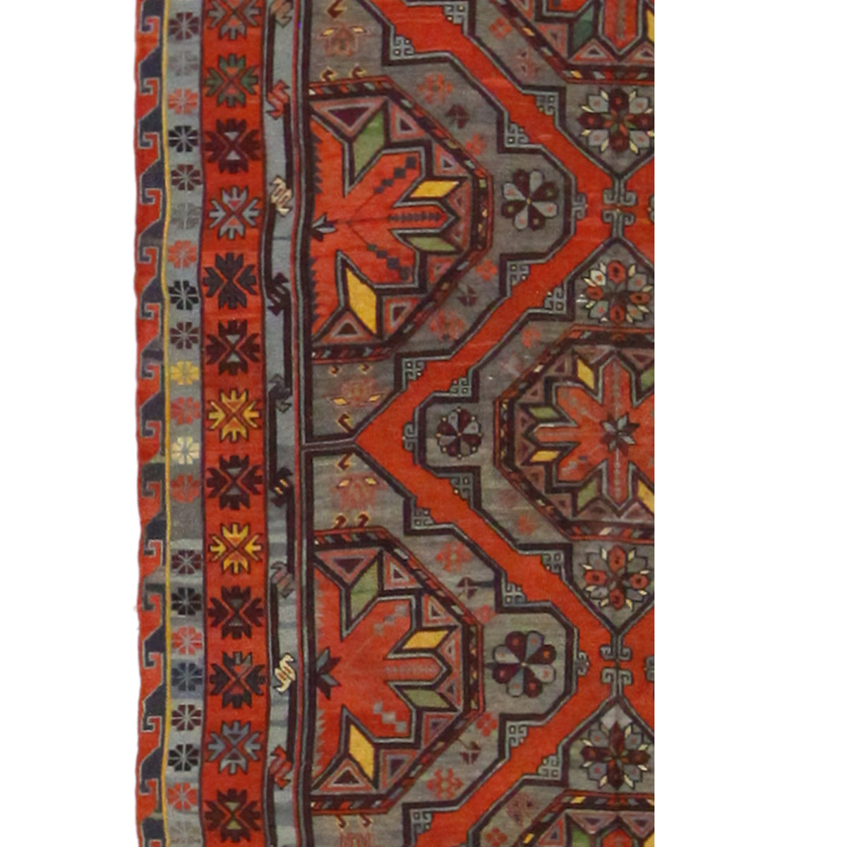 Fasa Summak 4149 Rust Rust Traditional Semi Antique Rug