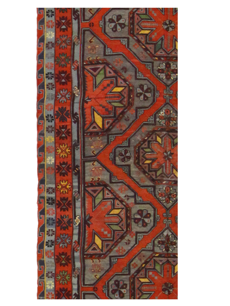 Fasa Summak 4149 Rust Rust Traditional Semi Antique Rug