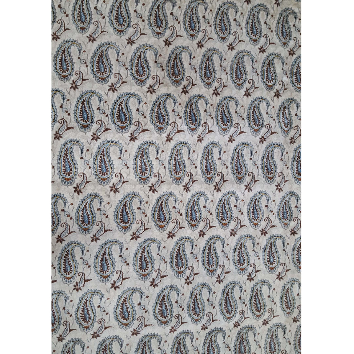 Pacific Kashan 4487 Ivory Multi Traditional Hand Knotted Rug