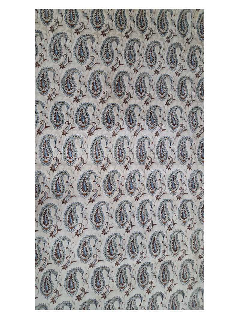 Pacific Kashan 4487 Ivory Multi Traditional Hand Knotted Rug