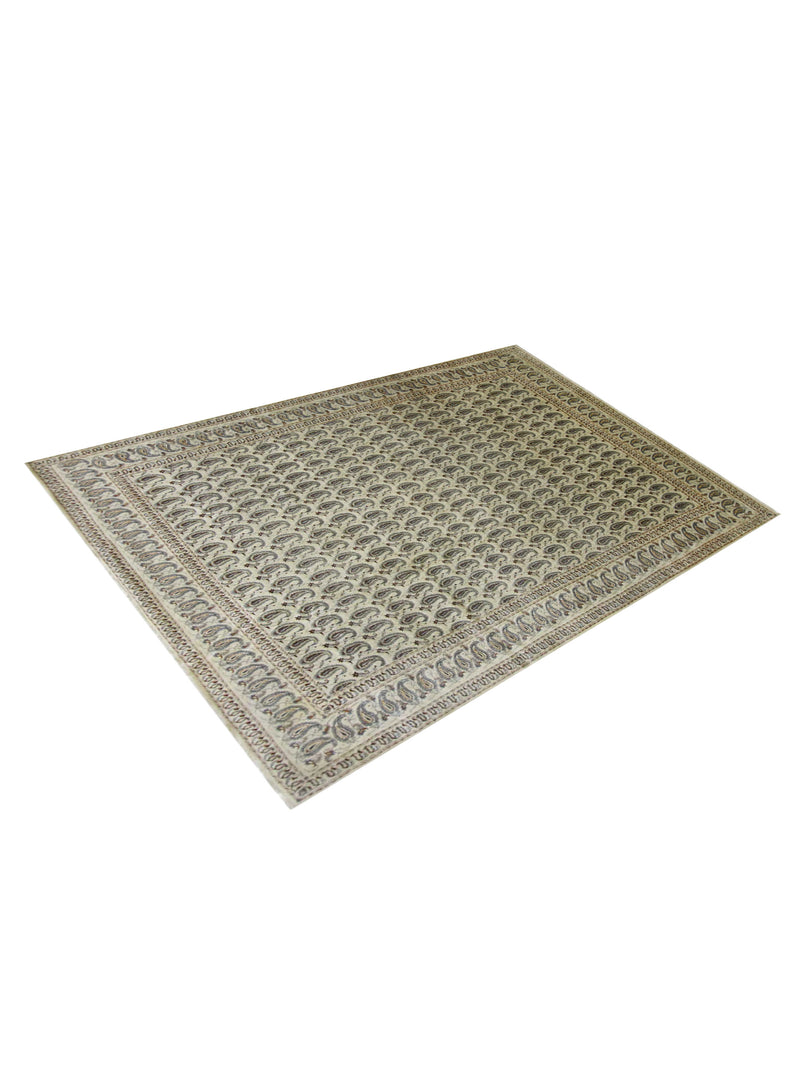 Pacific Kashan 4487 Ivory Multi Traditional Hand Knotted Rug