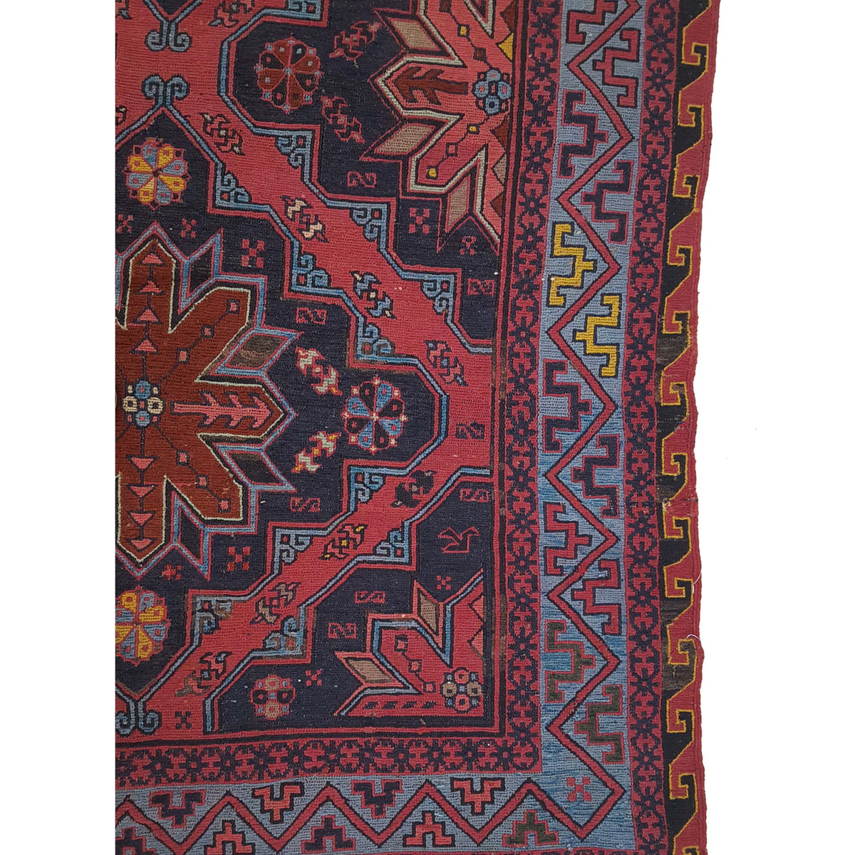 Pacific Summak 4541 Rust Black Traditional Hand Knotted Rug