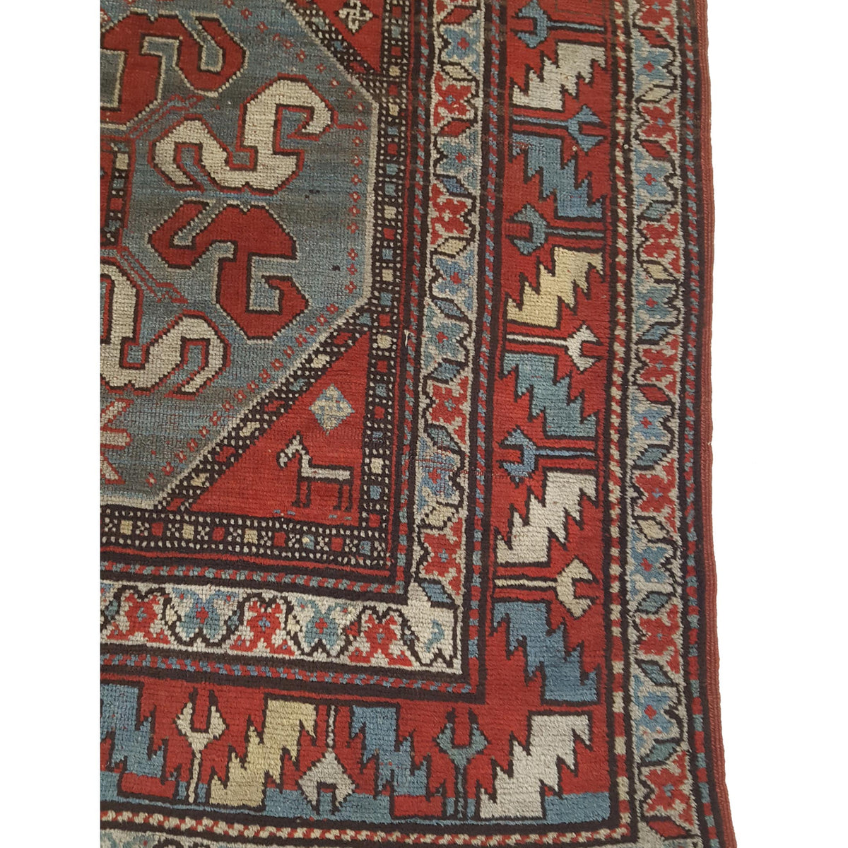 Fasa Antique Lankaran 7603 Rust Rust Traditional Antique Rug