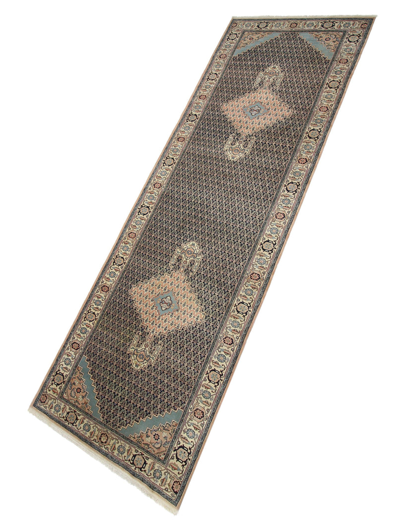 Pacific Bucharest 10142 Navy Pink Traditional Hand Knotted Rugs