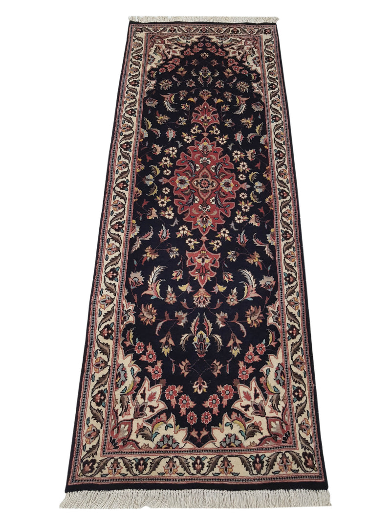 Pacific Classic 11700 Black Ivory Traditional Hand Knotted Rug