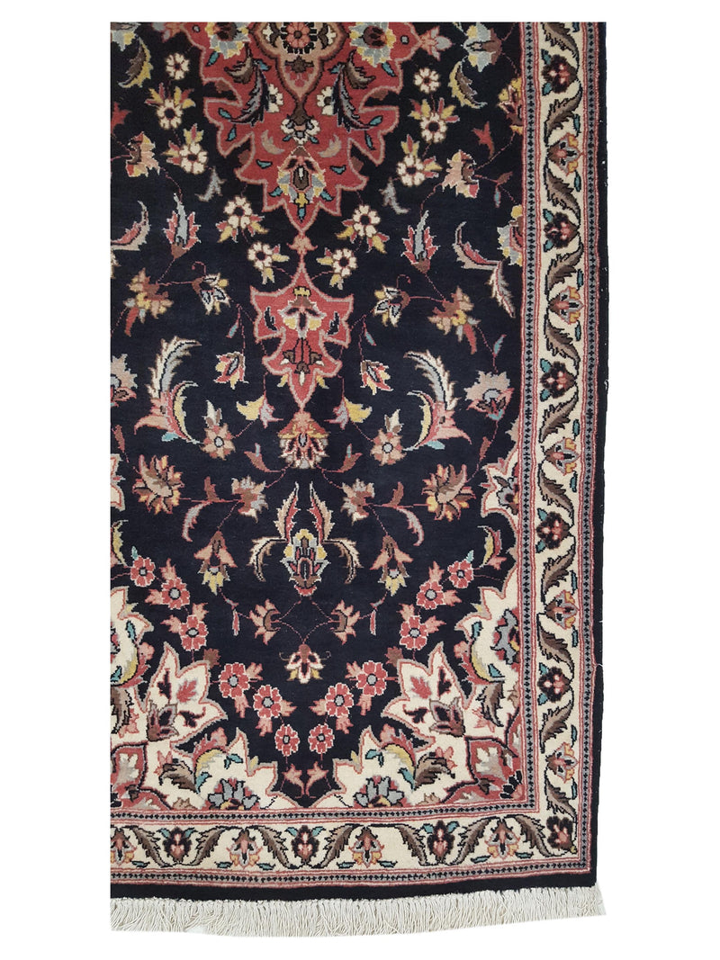 Pacific Classic 11700 Black Ivory Traditional Hand Knotted Rug