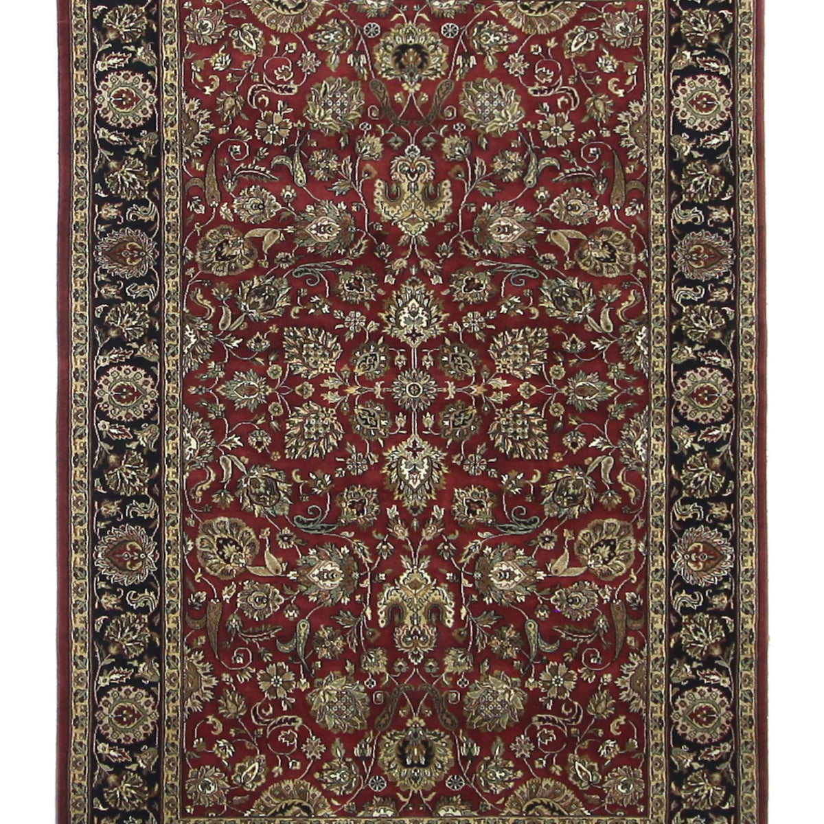 Pacific Serene  Red Black Traditional