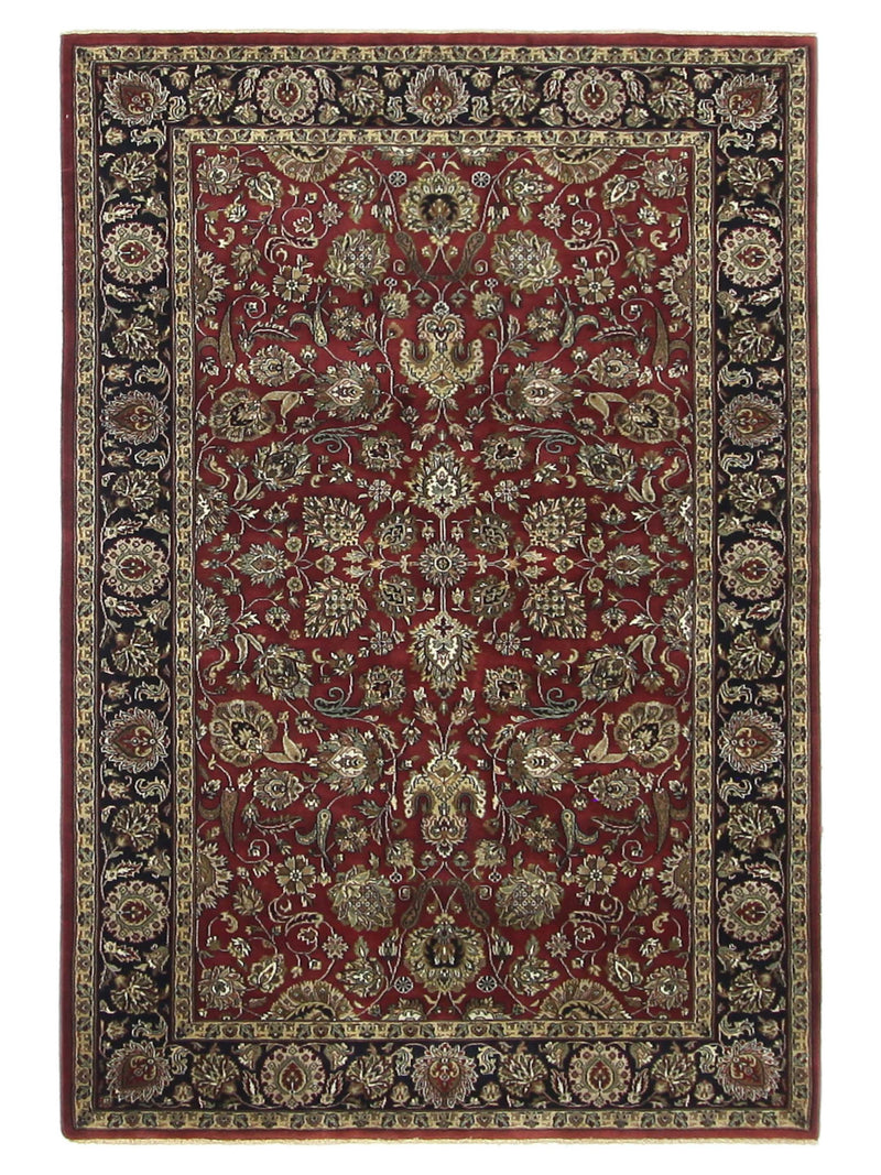 Pacific Serene  Red Black Traditional