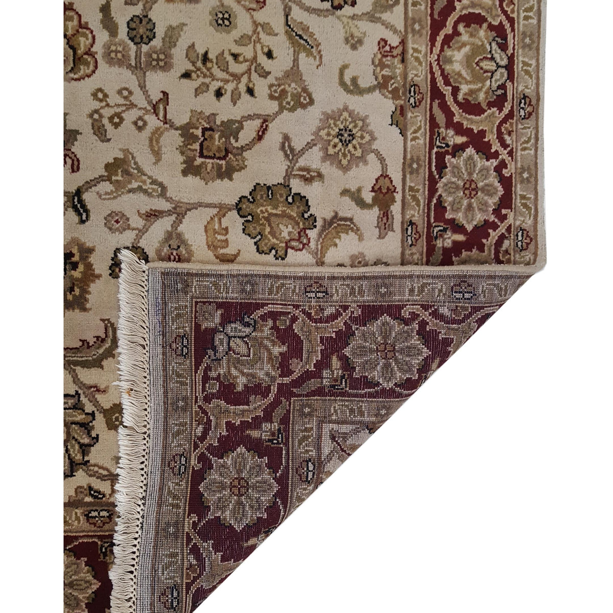Pacific Royal 12515 Beige Red Traditional Hand Knotted Rug