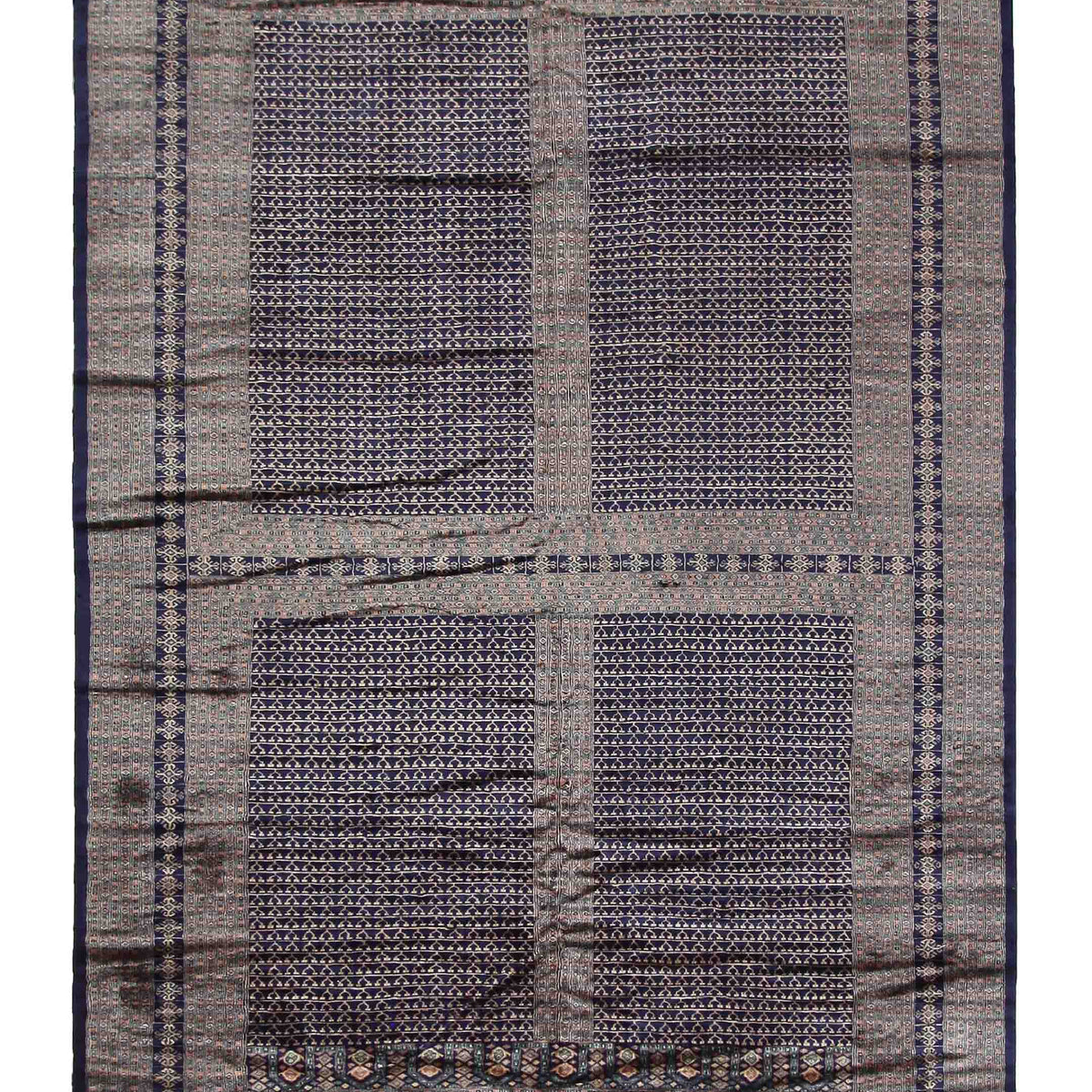Pacific Bokhara  Navy Rust Traditional