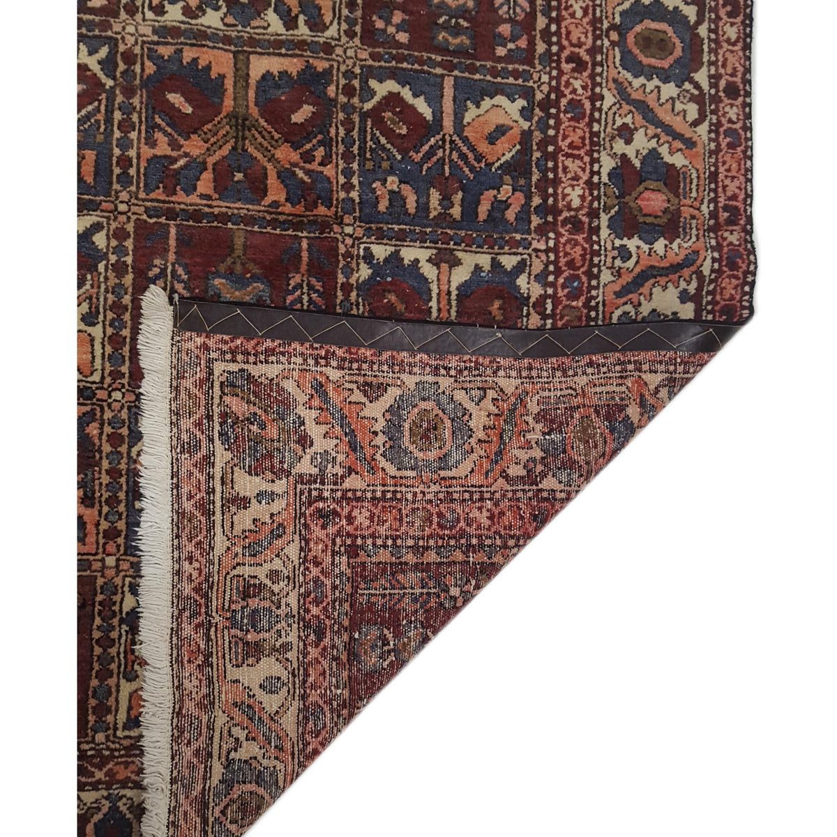Pacific Bakhtiyari 13651 Brick Brown Traditional Hand Knotted Rug