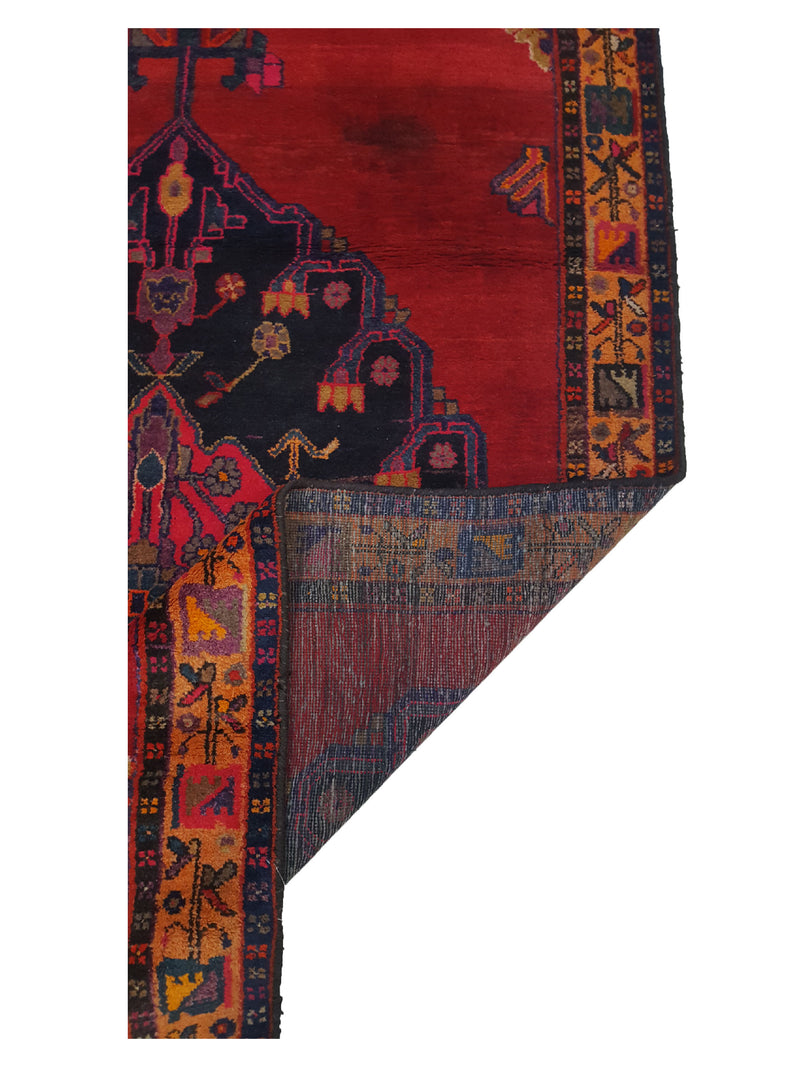 Pacific Bakhtiyari 13653 Red Gold Traditional Hand Knotted Rug