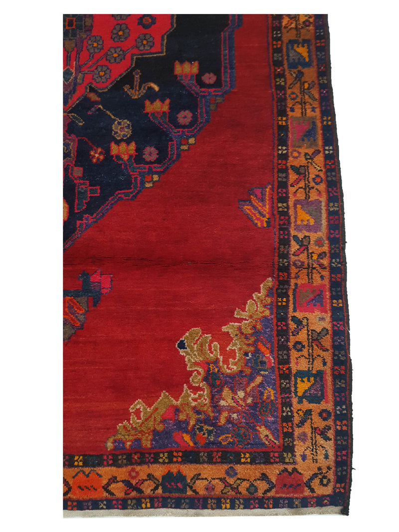 Pacific Bakhtiyari 13653 Red Gold Traditional Hand Knotted Rug