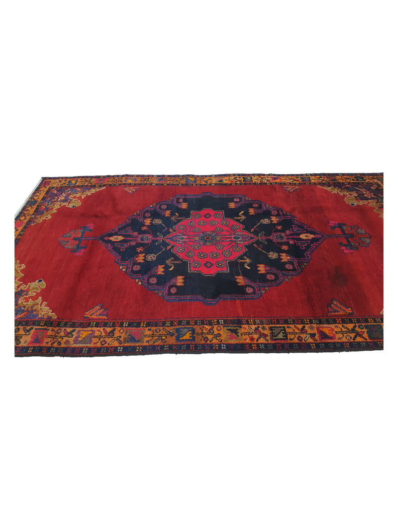 Pacific Bakhtiyari 13653 Red Gold Traditional Hand Knotted Rug