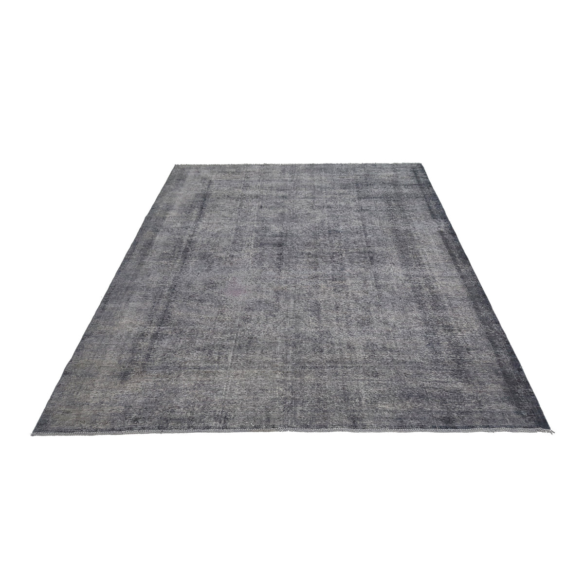 Pacific Overdyed 13669 Grey Grey Transitional Hand Knotted Rug