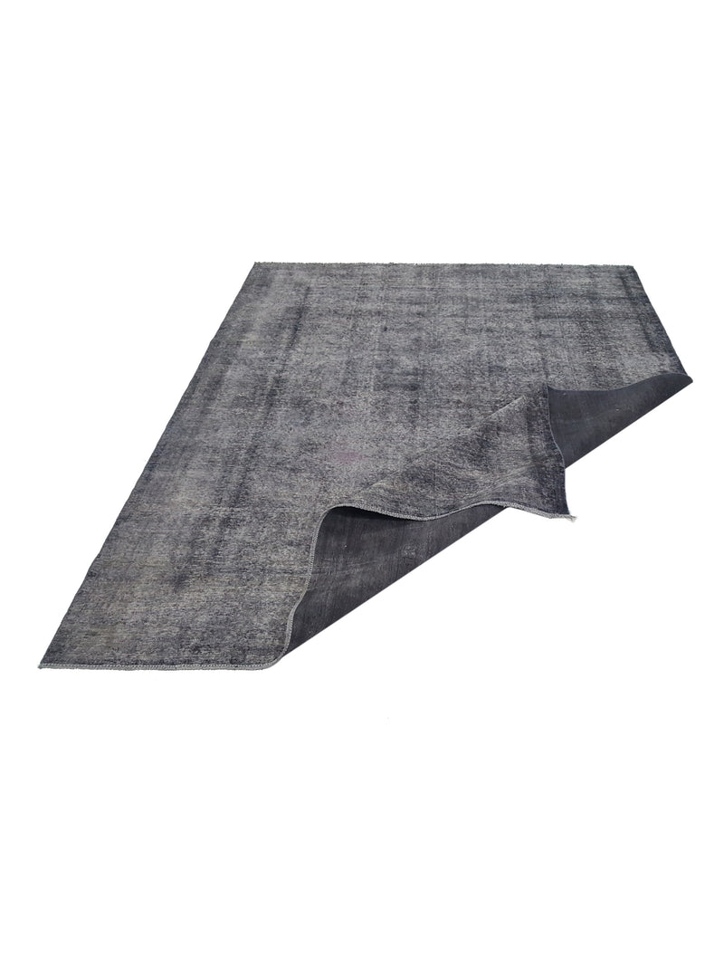 Pacific Overdyed 13669 Grey Grey Transitional Hand Knotted Rug