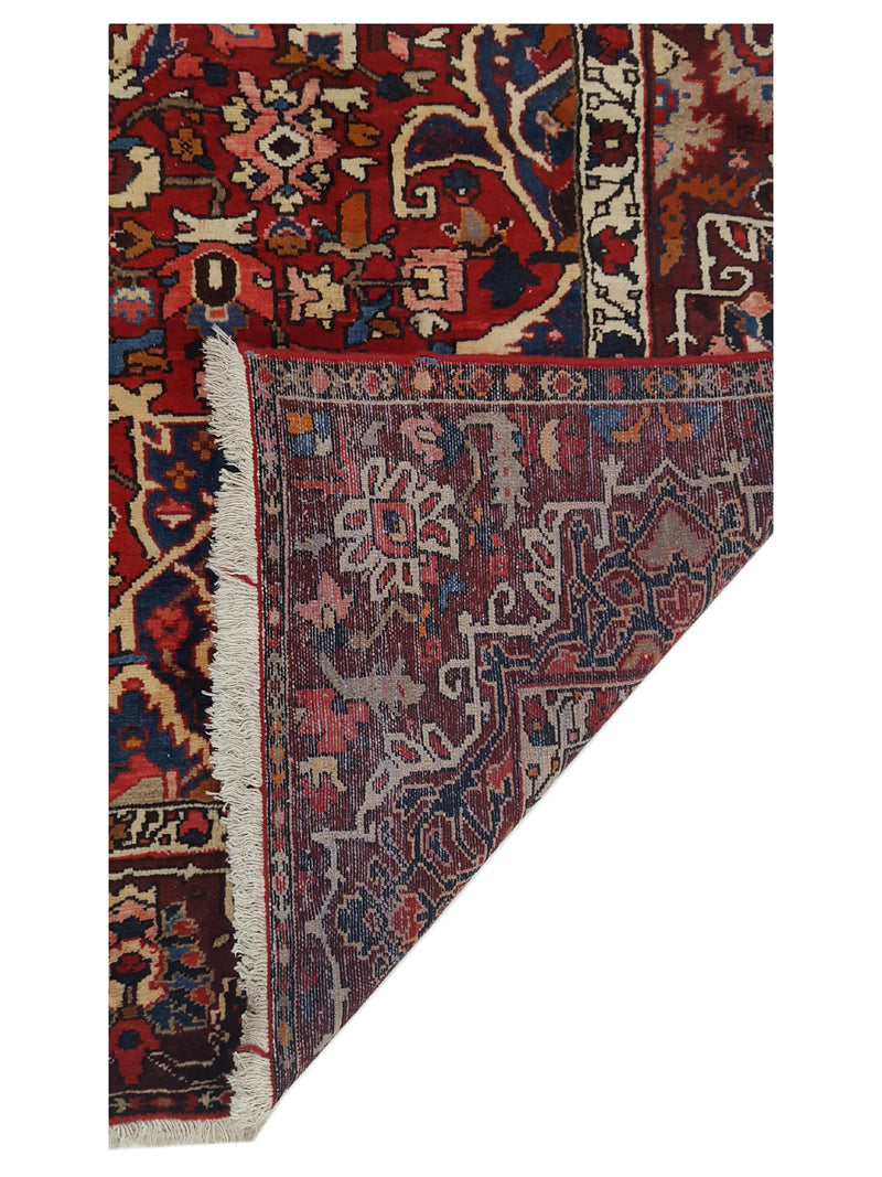 Pacific Bakhtiyari 13670 Burgundy Multi Traditional Hand Knotted Rug