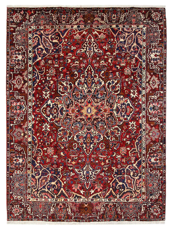 Pacific Bakhtiyari  Burgundy Multi Traditional
