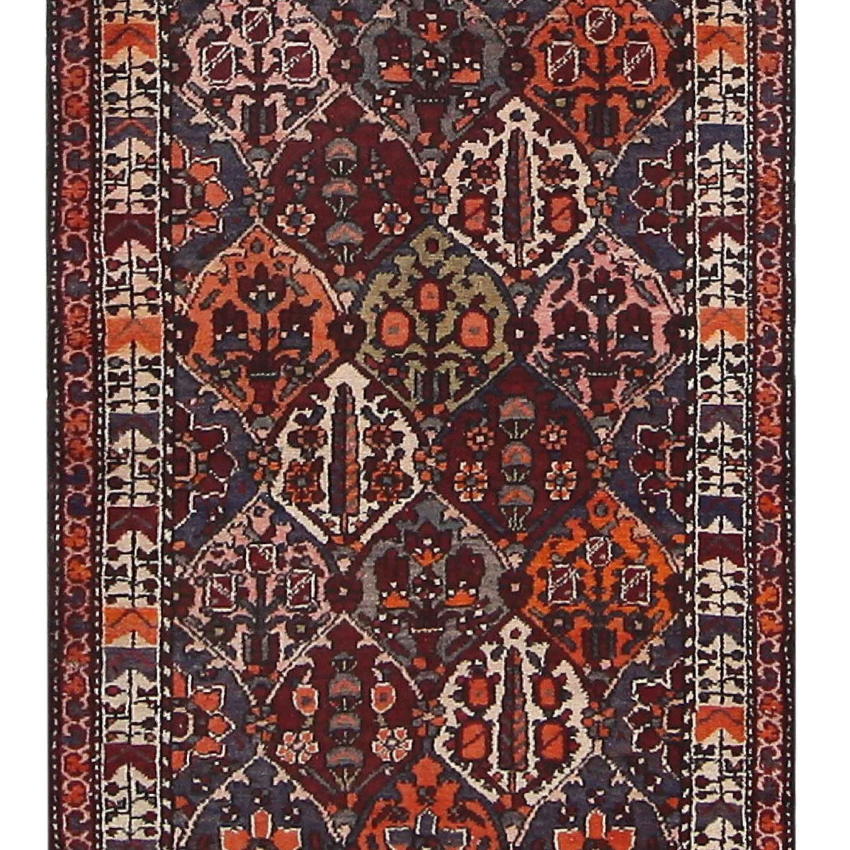 Pacific Bakhtiyari  Black Orange Traditional