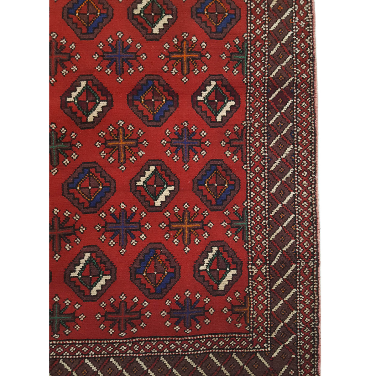 Pacific Shiraz 13693 Burgundy Burgundy Traditional Hand Knotted Rug