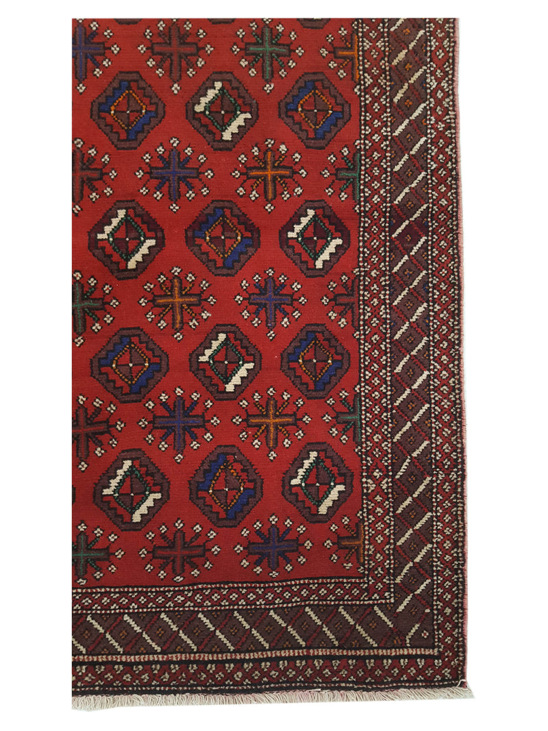 Pacific Shiraz 13693 Burgundy Burgundy Traditional Hand Knotted Rug