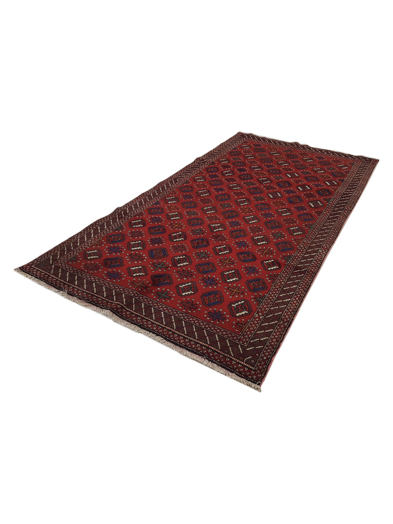Pacific Shiraz 13693 Burgundy Burgundy Traditional Hand Knotted Rug