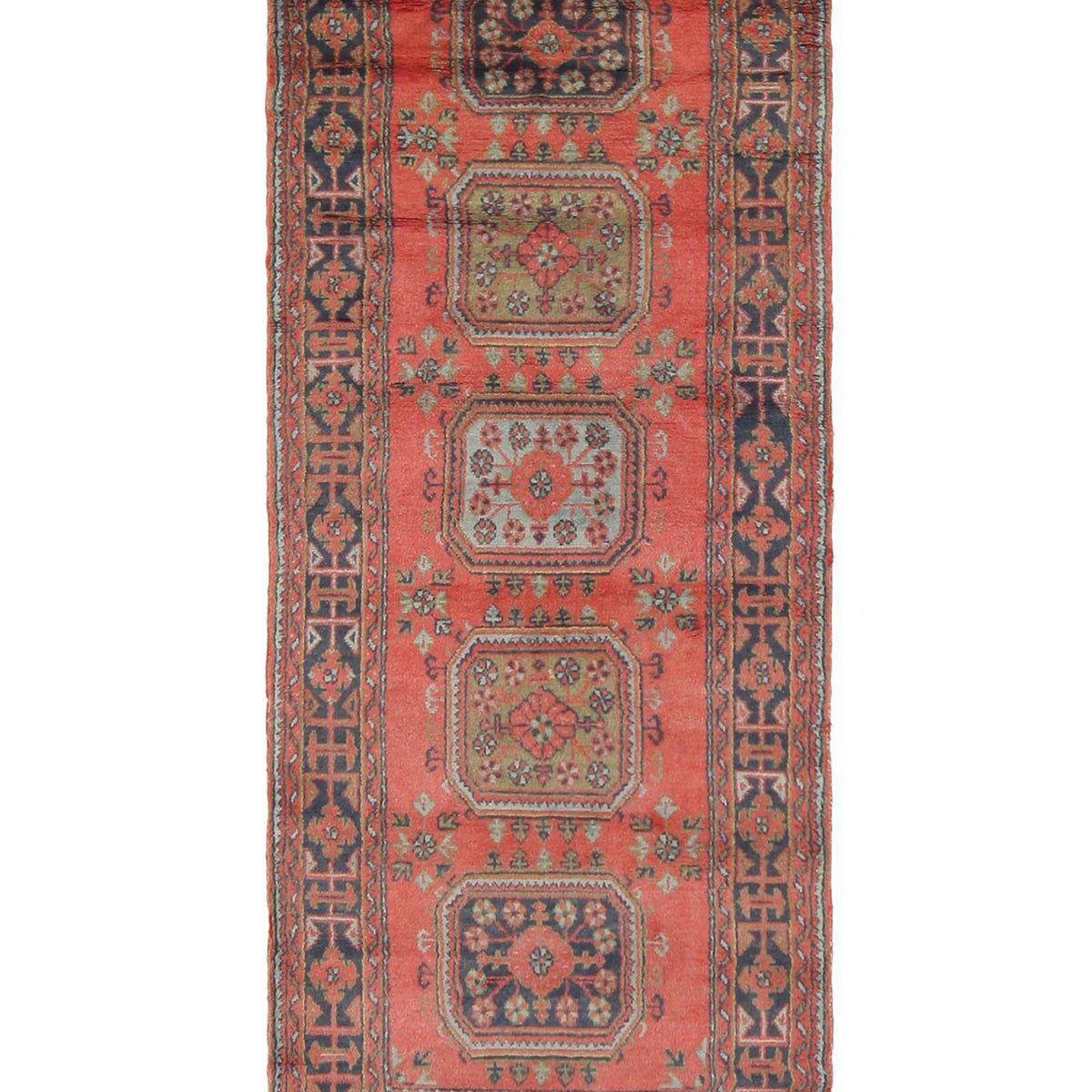 Fasa Antique Ushak  Orange Blue Traditional