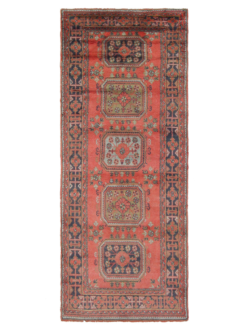 Fasa Antique Ushak  Orange Blue Traditional