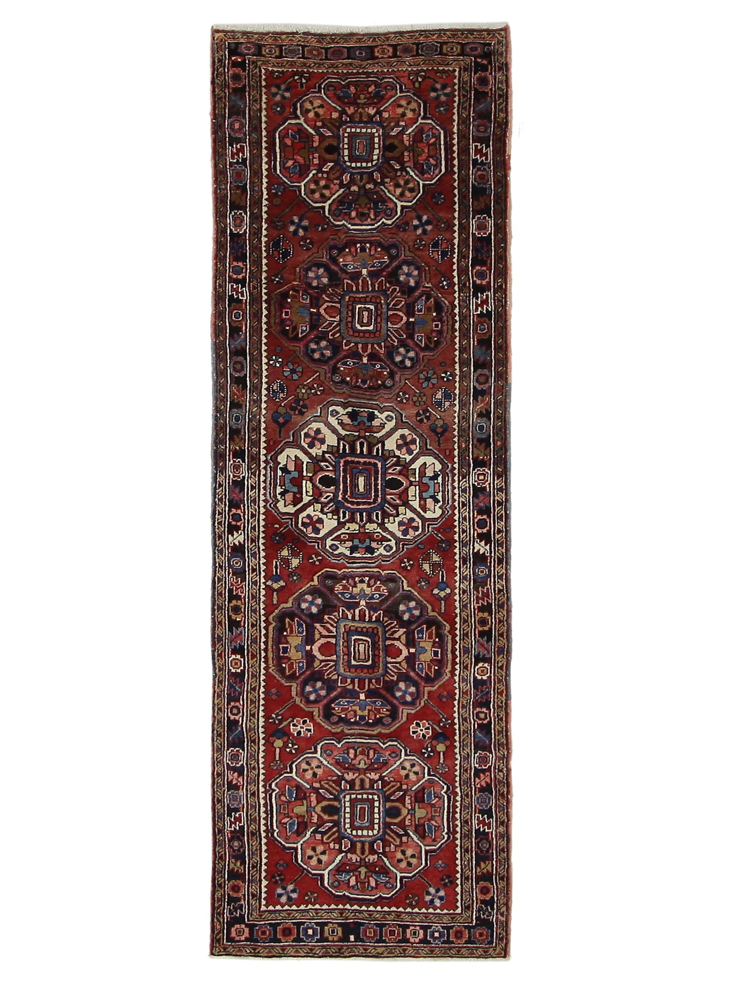 Pacific Heriz  Red Navy Traditional