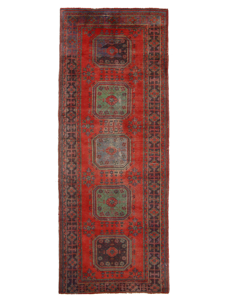 Fasa Antique Ushak  Red Taupe Traditional