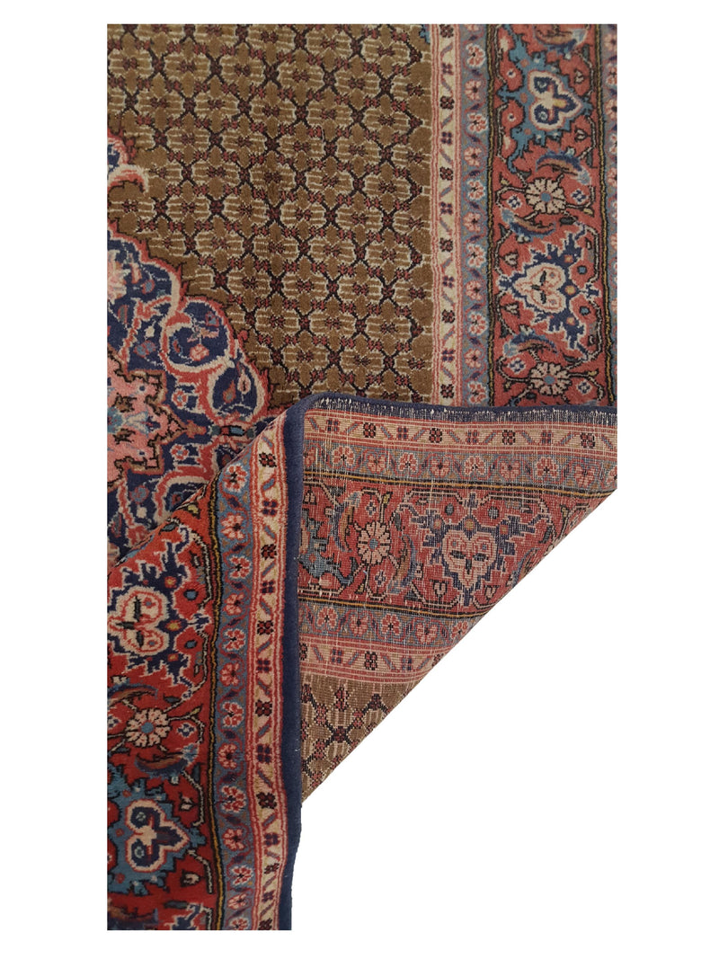 Pacific Serab 13708 Blue Orange Traditional Hand Knotted Rug