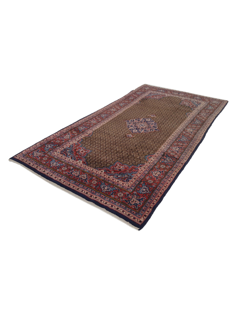 Pacific Serab 13708 Blue Orange Traditional Hand Knotted Rug