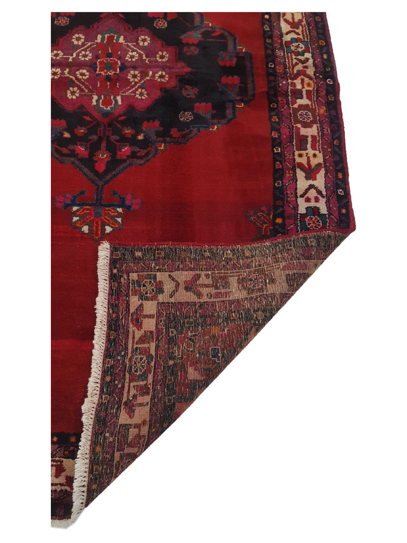 Pacific Bakhtiyari 13710 Red Ivory Traditional Hand Knotted Rug