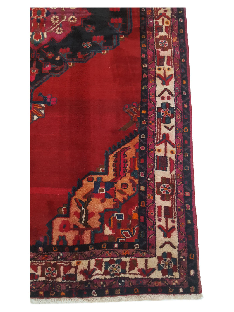 Pacific Bakhtiyari 13710 Red Ivory Traditional Hand Knotted Rug